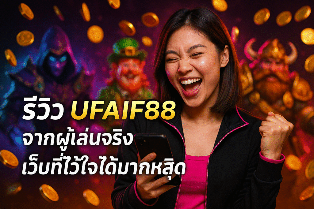 รีวิว UFAIF88 จากผู้เล่นจริง เว็บที่ไว้ใจได้มากที่สุด