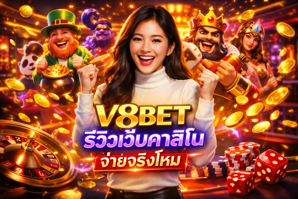 V8BET รีวิวเว็บคาสิโน จ่ายจริงไหม