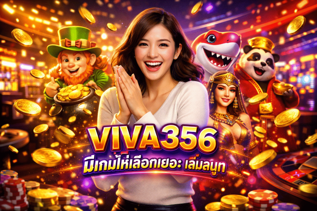 VIVA356 มีเกมให้เลือกเยอะ เล่นสนุก