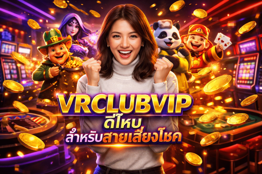 VRCLUBVIP ดีไหม สำหรับสายเสี่ยงโชค
